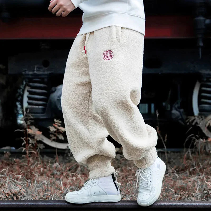 Baggy | Pantalon de jogging en polaire